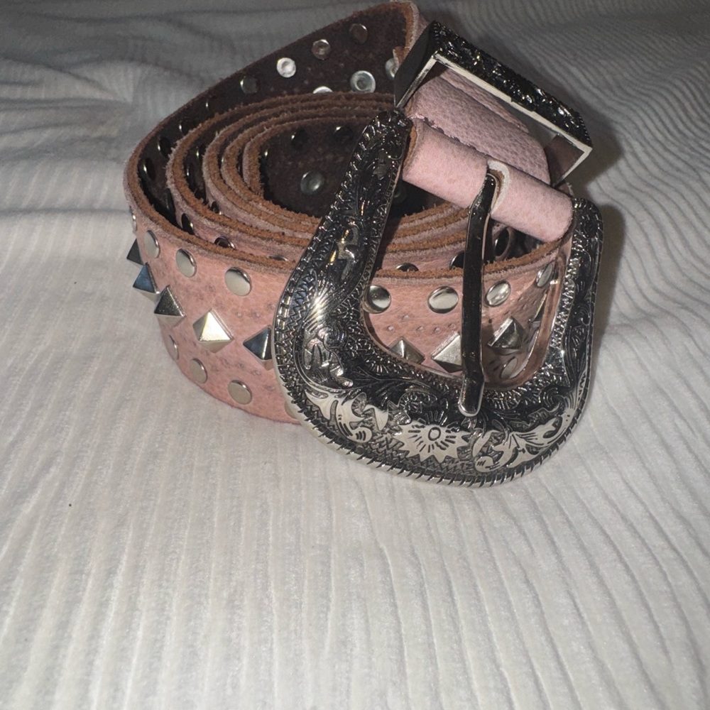 Free People Studded Western Belt